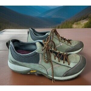 Dansko Paisley II Waterproof Women’s Hiking Walking Shoes Sage Green Sz 38 US 8